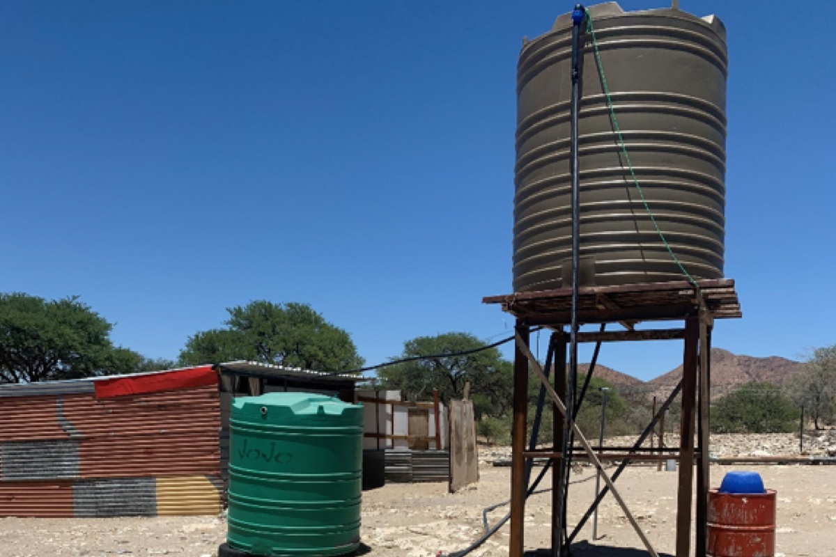 Elevated water tank